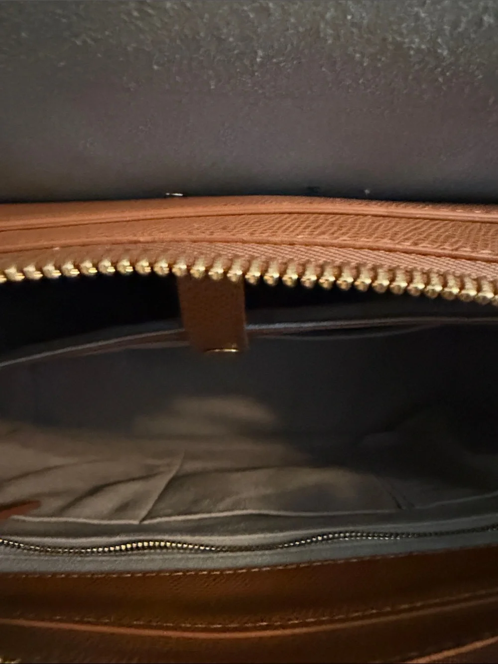 Senreve Midi Maestra (Large) bag, Tan